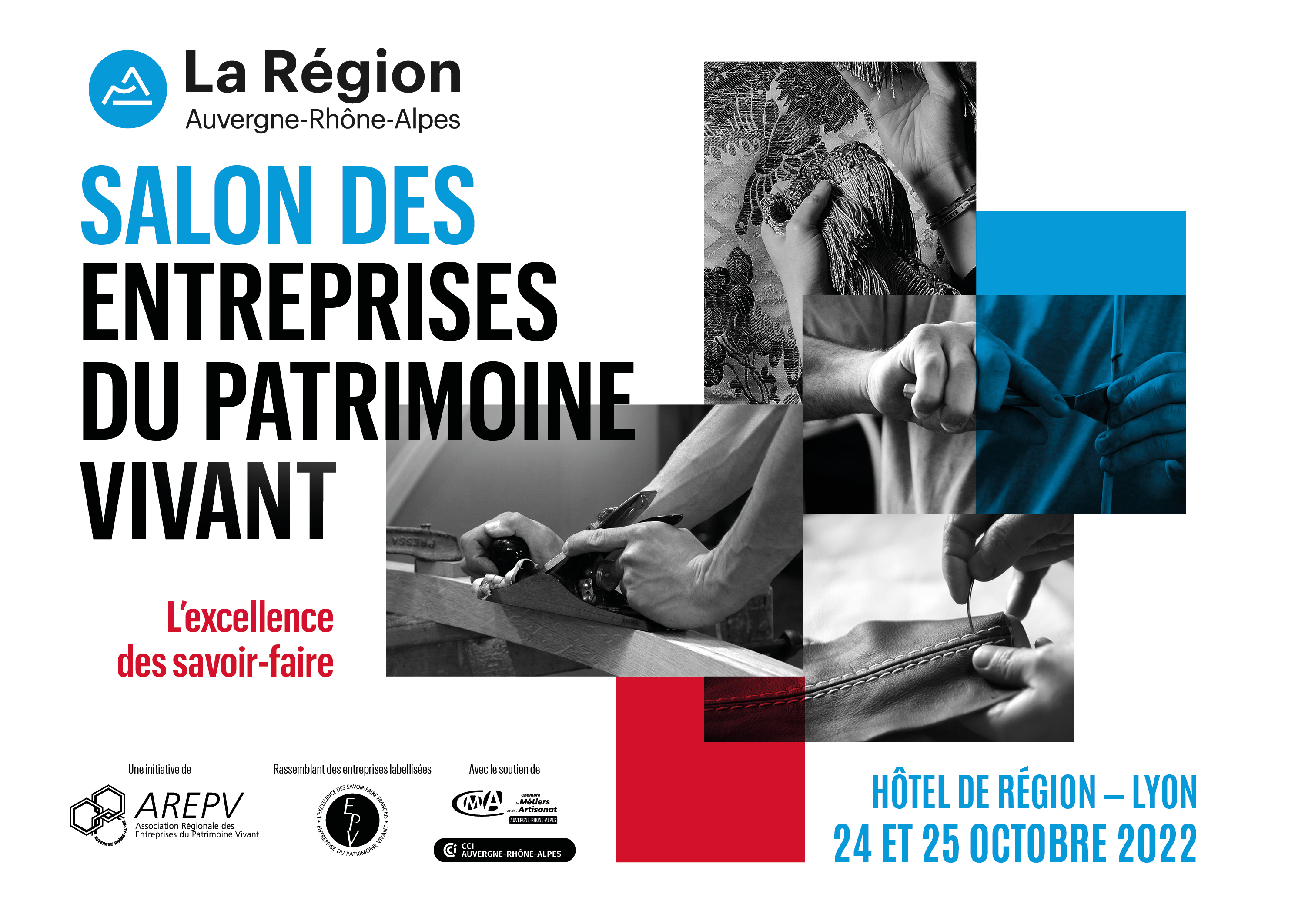 La Région Auvergne-Rhône-Alpes accueille le premier Salon des Entreprises du Patrimoine Vivant