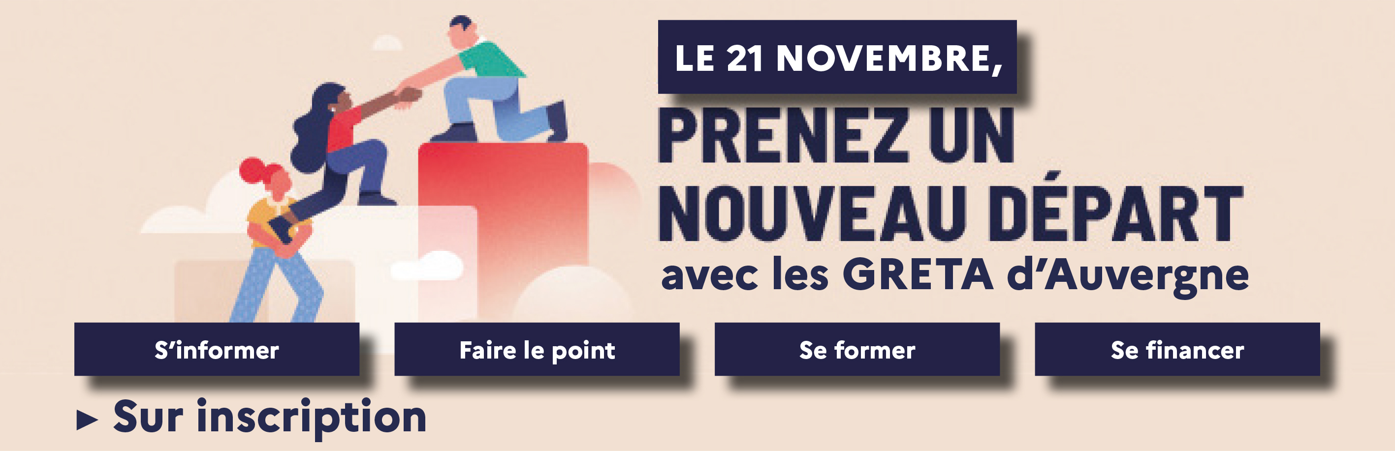 Prenez un nouveau départ avec les GRETA d&rsquo;Auvergne !