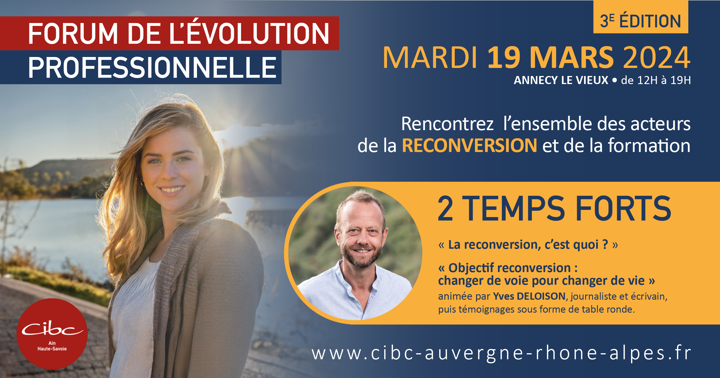 Forum de l&rsquo;évolution professionnelle le 19 mars à Annecy