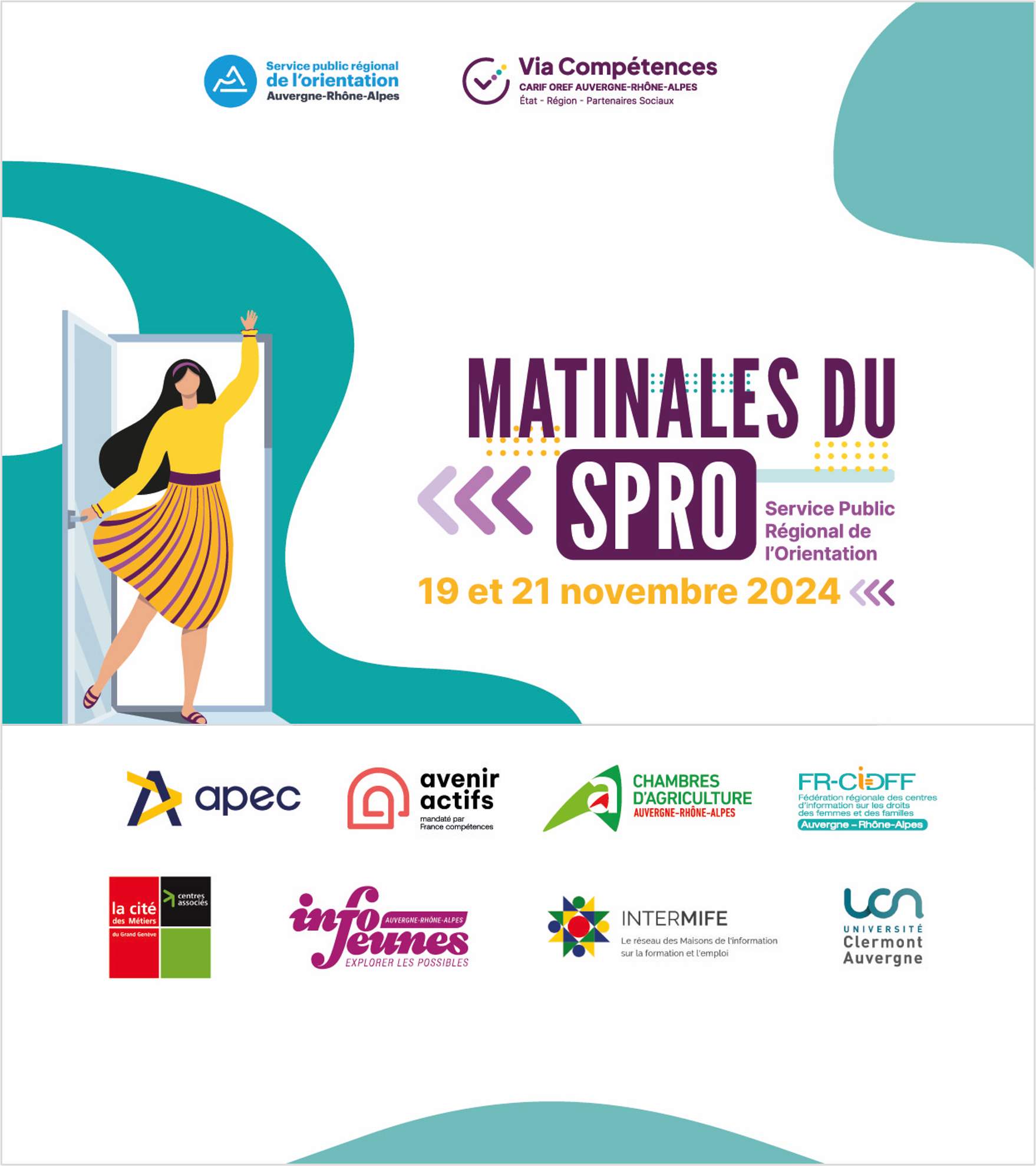 Matinales du SPRO les 19 et 21 novembre