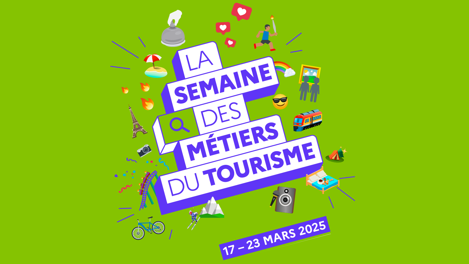 Semaine des métiers du tourisme du 17 au 25 mars