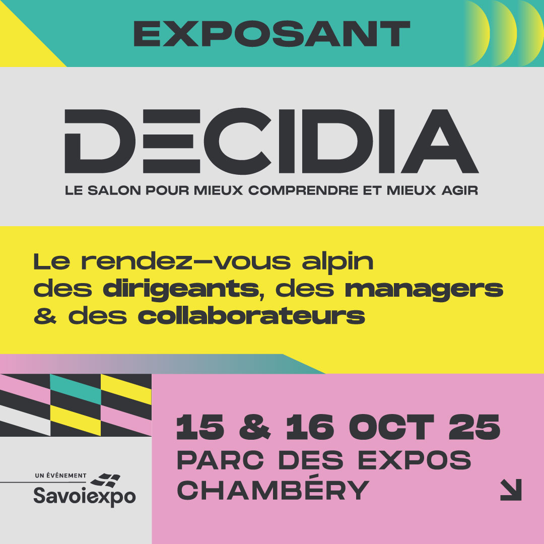 Salon Décidia les 15 et 16 octobre à Chambéry (73)